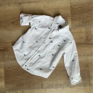 12-18M Janie & Jack Boys L/S Button up